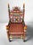 Tribal Vintage Pakistani Ceremonial / Punjabi Wedding Chair For Sale - Image 3 of 9