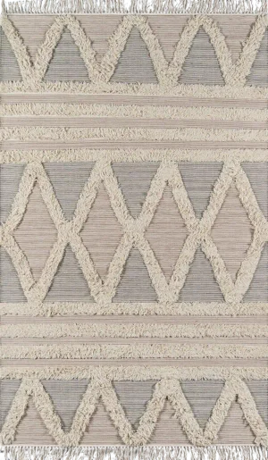 Harper Beige Hand Woven Area Rug 2' X 3'