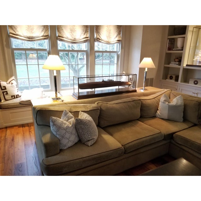 Lannan’s Scale Ship Model of the 1908 Gold Cup Trophy Winner “Dixie Ii” For Sale - Image 4 of 18