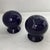 Vintage purple Fiesta-Ware salt and pepper shakers. They are beautifully crafted in dark purple, with light purple swirls....