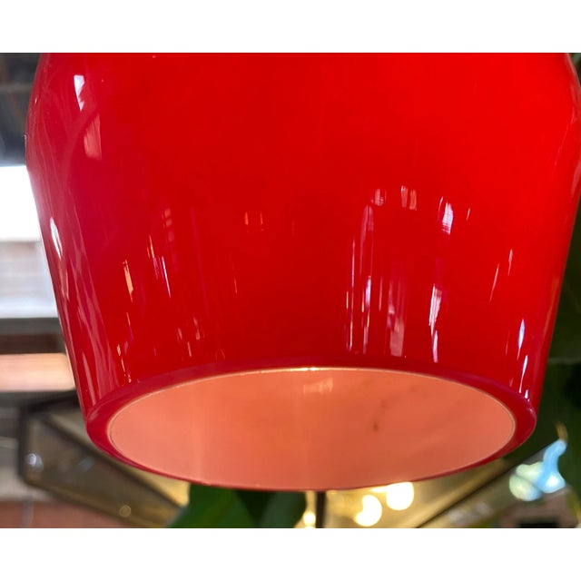 Glass 1960s Italian Glass Pendants by Gino Vistosi for Vistosi For Sale - Image 7 of 8