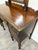 Wood Antique Art Nouveau Walnut Vanity With Adjustable Mirror For Sale - Image 7 of 15