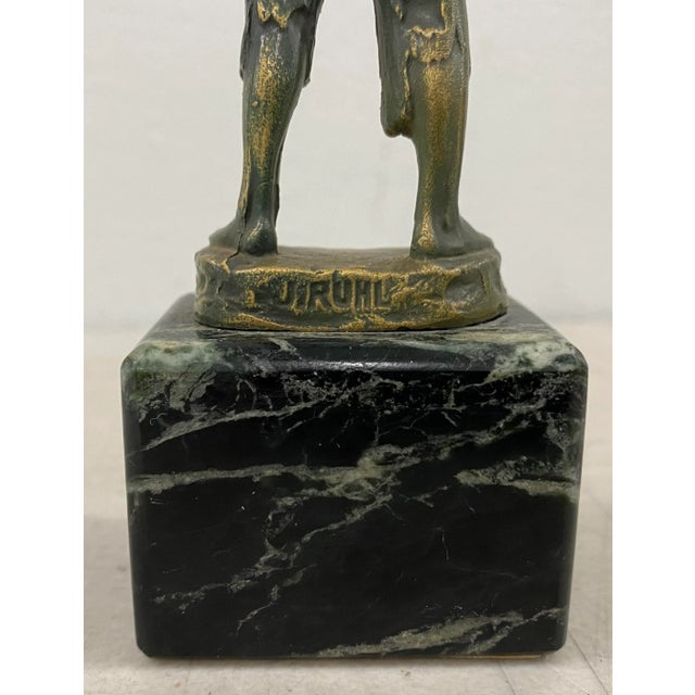 1920s John Ruhl Sculpture of a Boy C.1920 For Sale - Image 5 of 6