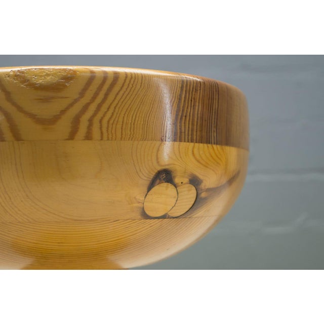 French Vintage Pine Stool, 1960s For Sale - Image 3 of 14