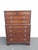 1940s Mahogany Tall Chest of Drawers 6442 For Sale - Image 11 of 15