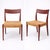 An elegant Poul Cadovius “Pia” chair, produced by Danish Møbler, showcasing the clean lines and refined craftsmanship of...