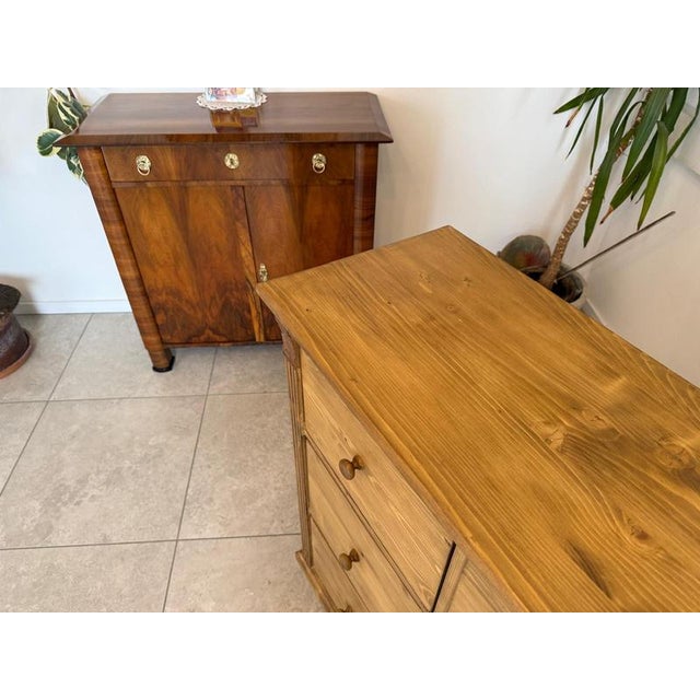 Rustic Chest of 12 Drawers in Softwood For Sale - Image 9 of 12