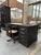 Wood Large Notary Desk For Sale - Image 7 of 14