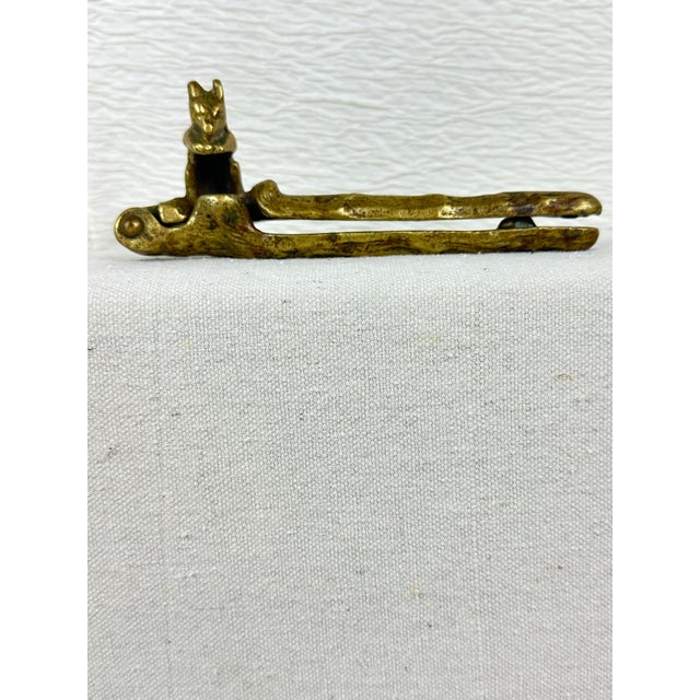 Vintage squirrel brass nutcracker. This is a pre-owned item so please see all pictures and ask any questions.