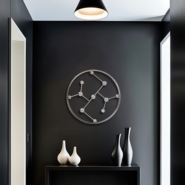 Silver Callisto Wall Decor For Sale - Image 8 of 8