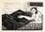 1950s Ruth Leaf Female Figure Woodcut For Sale