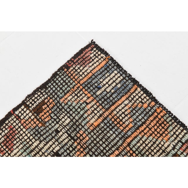Vintage Turkish Kilim Rug For Sale - Image 6 of 11