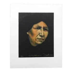 Frank Howell "Two Grey Hills Woman" Lithograph Hand Signed