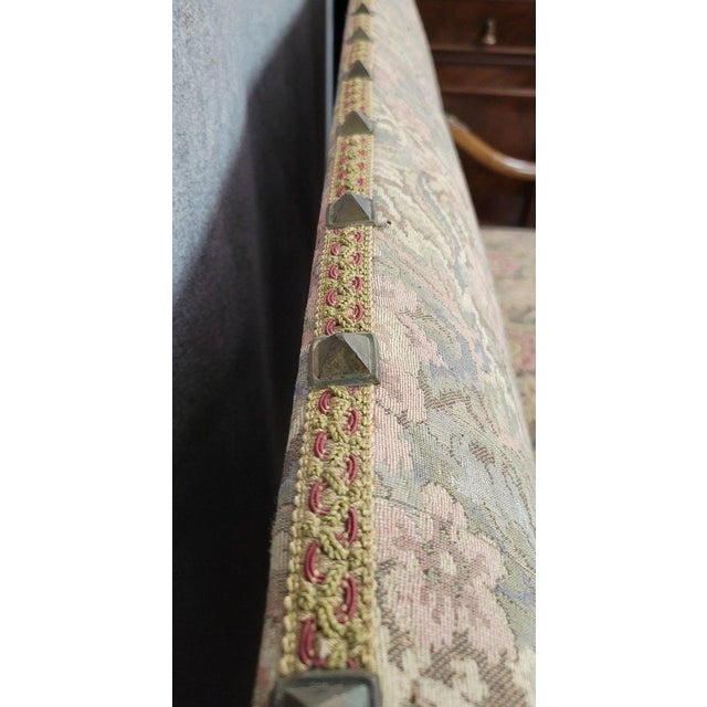 Louis XIII Style Walnut Castle Bench For Sale - Image 4 of 5