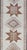 Vintage Turkish Tulu Runner With Ivory Field and Muted Brown Star Motifs For Sale In Atlanta - Image 6 of 13