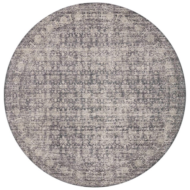 Charcoal Amber Lewis x Loloi Alie Charcoal / Dove 2'-3" x 3'-10" Accent Rug For Sale - Image 8 of 8