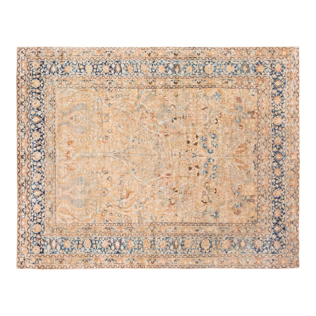 Antique Persian Tabriz Rug For Sale