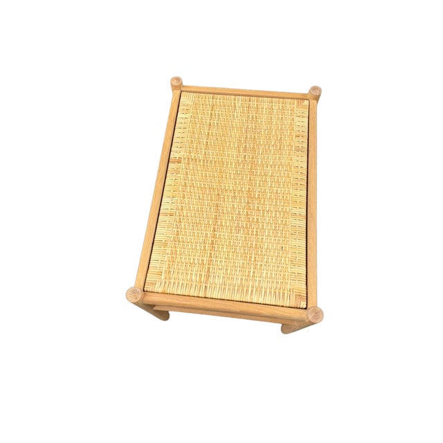 Early 21st Century Set of Colonial Chair OW149 and Ottoman by Ole Wanscher for Carl Hansen and Son, 2010s For Sale - Image 5 of 8