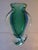 Sommerso Murano Glass Vase in Blue and Green, 1990s For Sale - Image 6 of 9