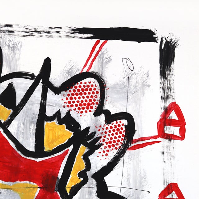 Boom Market - Original Pop Street Art Acrylic Painting on Cardstock by Gary John For Sale In Los Angeles - Image 6 of 6