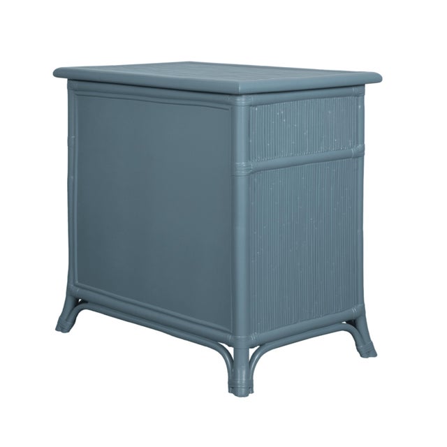 Wood Aruba Four-Drawer Chest - Regatta Blue For Sale - Image 7 of 9