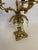 Rococo 1950s French Rococo Revivial Style 3-Arm Candelabras-a Pair For Sale - Image 3 of 5