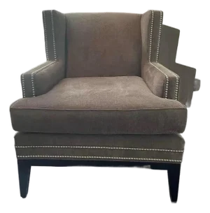 Modern Gray Accent Chair by Mitchell Gold + Bob Williams