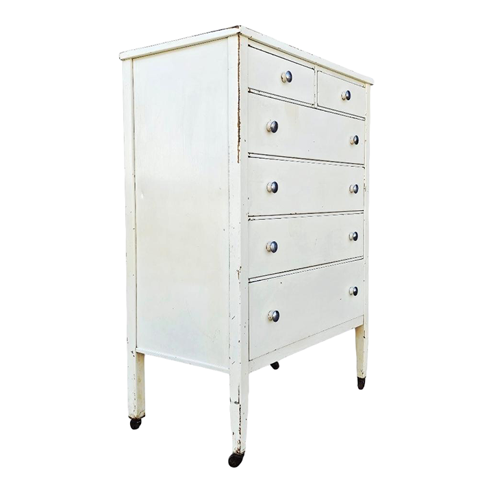 knee length dresses for ladies Vintage Simmons brushed steel dresser  cityFoundry