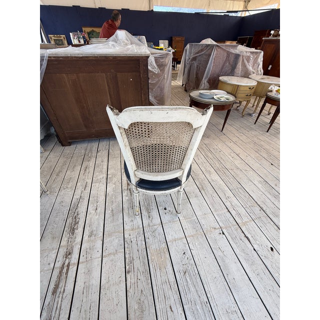 19th Century Fine 19th Century French Louis XVI Dining Chairs - Set of 6 For Sale - Image 5 of 12