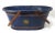 Late 19th Century Antique American Carry Basket With Oak Swing Handles in Nice Original Blue Paint For Sale - Image 5 of 13