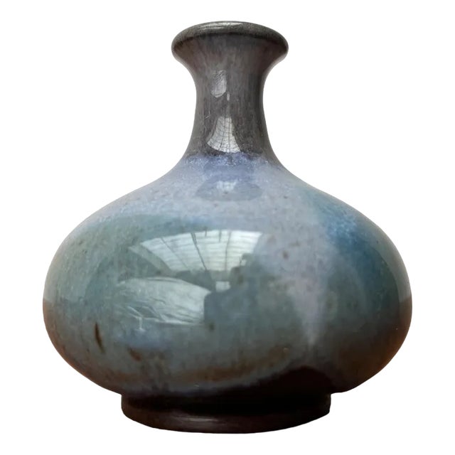 Mid-Century Small German Studio Pottery Vase by Janne Reckert-Cordua, 1960s For Sale