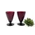 Vintage Ruby Red Cordial Glasses by Anchor Hocking. Measures 2 1/2 inches wide by 3 1/2 inches tall the base 2”
