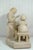 Cream Early 20th Century E Battiglia La Favola Della Nonna Alabaster Italian Sculpture Tale of Grandma For Sale - Image 8 of 13