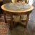 Incredible center table based on 19th century original design with Michelangelo marble inset, Vintaged brass accents and...