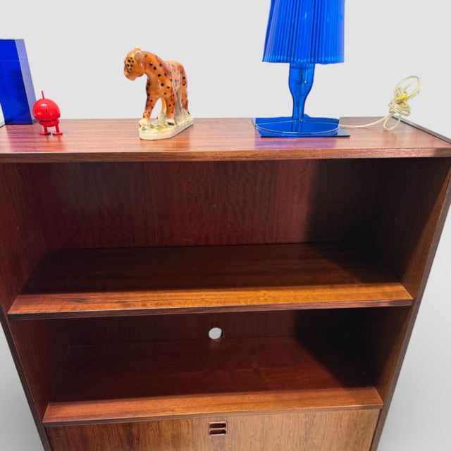 Wood Vintage Danish Rosewood Bookcase, 1960s For Sale - Image 7 of 8