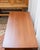 Art Deco Deco Style Danish Petite Chest of Drawers With Brass Hardware and Carved Legs, C. 1950s For Sale - Image 3 of 14