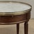 Antique French Louis XVI Mahogany Marble Top Bouillotte Table For Sale - Image 13 of 18