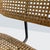 Italian Modern Rattan and Black Metal Chairs, 1960s, Set of 6 For Sale - Image 8 of 13