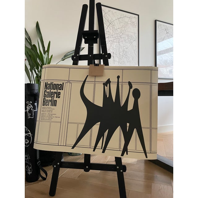 Alexander Calder (1898-1976), National Galerie Berlin Exhibition Poster Tetes Et Queue Calder, 1965, Printed 2021 Germany For Sale - Image 11 of 11