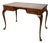 Late 20th Century Baker Furniture Chippendale Style Walnut Writing Desk For Sale