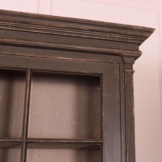 English Glazed Dressers, Set of 2 For Sale - Image 6 of 11