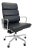 Herman Miller Eames Edelman Leather Blue-Black Executive Desk Chair Soft Pad For Sale