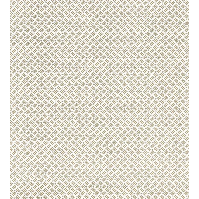 The House of Scalamandré Dash & Dot Print Fabric, Cocoon For Sale