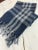 2020s Bunny Williams Pine Cone Hill 100% Linen Plaid Navy White Throw Â€šÃ„Ã¬ Enzyme Washed Blue Tones For Sale - Image 5 of 13