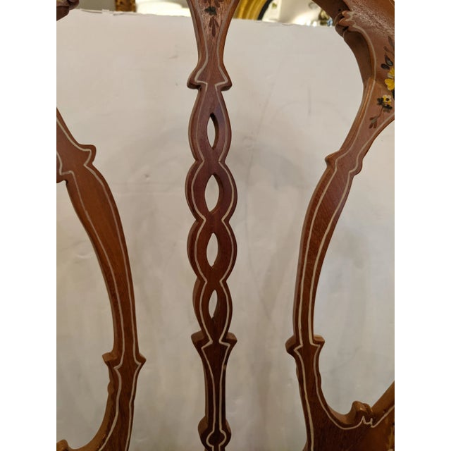 Adams Style Armchairs With Caned Seats -A Pair For Sale - Image 11 of 12