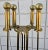 Traditional 19th Century Ball Head Brass Fireplace Tools Set For Sale - Image 3 of 6