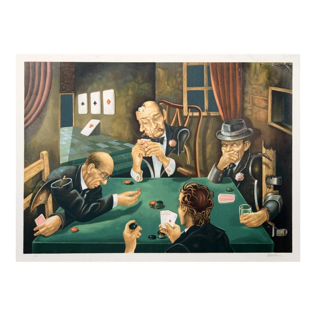 The Poker Game, Israel Rubinstein For Sale