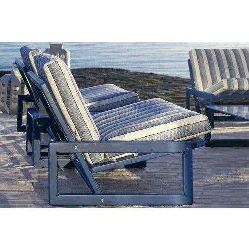 Blue Carlotta Outdoor Blue Chair by Afra & Tobia Scarpa for Cassina For Sale - Image 8 of 13
