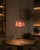 Contemporary Bordeaux Blown Glass Pendant Light by Artem Zakharchenko-Halytskyi For Sale - Image 3 of 5