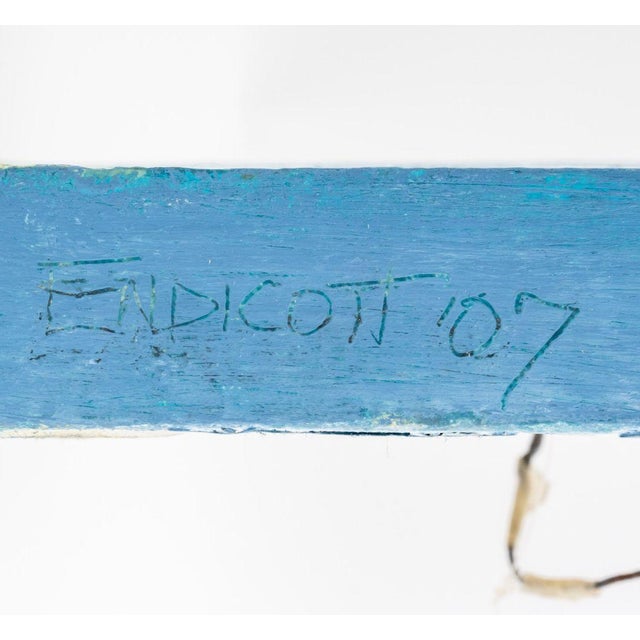 2000 - 2009 Jodi Endicott "Bird in Clouds" Mixed Media, 2007 For Sale - Image 5 of 8